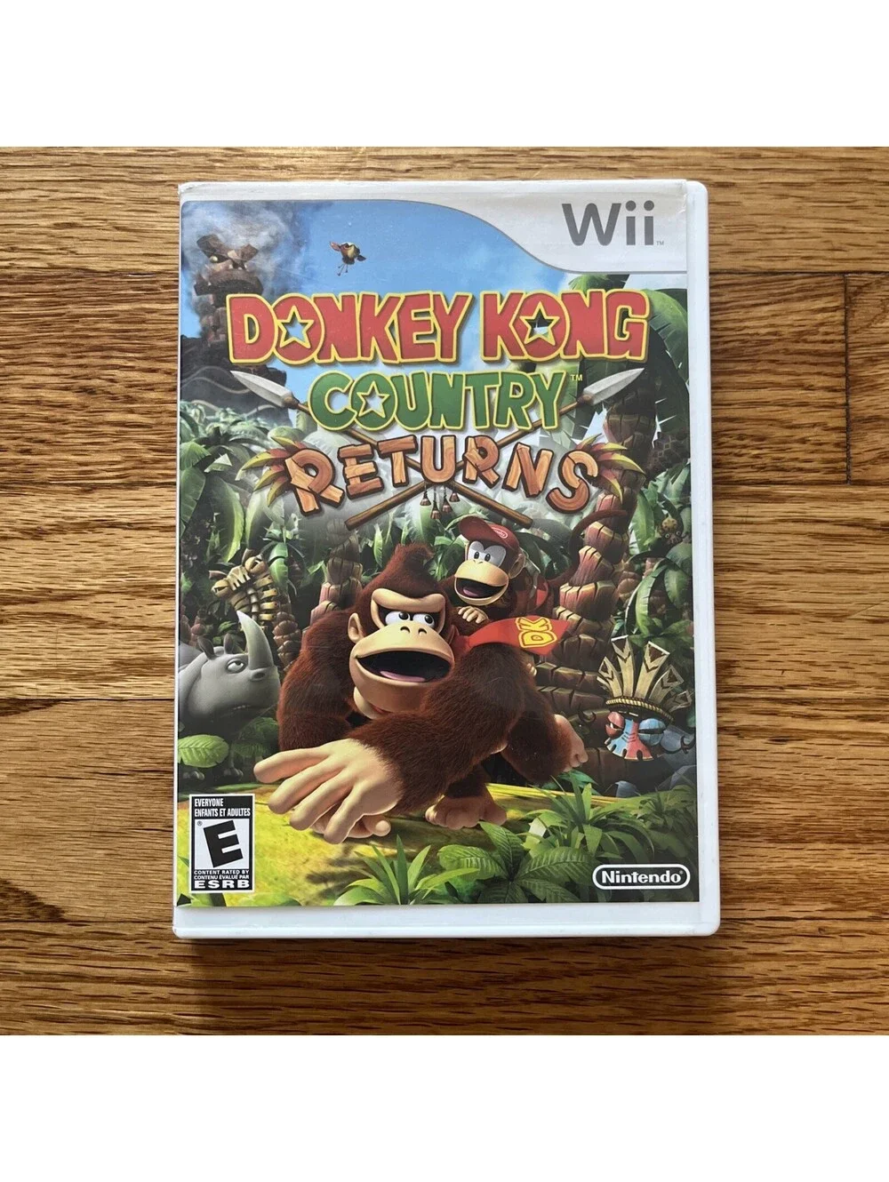 Donkey Kong Country Returns (Nintendo Wii, 2010) Game Complete w/ Manual TESTED